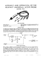 Heathkit PK-1-Scope-probe - Manual - Schematics 